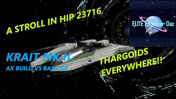 AX Krait Mk II Vs Basilisk  - Elite Dangerous