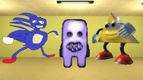 Sanic, Fuwatti and Dancing Triangle Nextbots | Garry