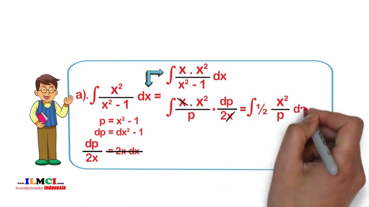 KELAS 12 MATEMATIKA   Integral Substitusi Intermediate Latihan Soal 6