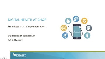 Digital Health at CHOP