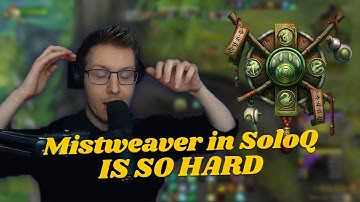 Healing With Monk Is SO UNBELIEVABLY HARD | Trillebartom WoW Arena