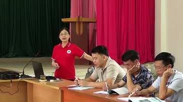 TẬP HUẤN SƠ CẤP CỨU CHỮ THẬP ĐỎ CẤP I NĂM 2024