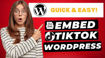 How To Embed TikTok Videos In WordPress Website 2025 🔥 - (FAST & Easy!)