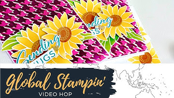 ✨ How to Make a One Layer Card #simplestamping - Global Stamping Video Hop - September