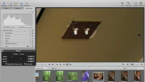 Aperture Retouch tools