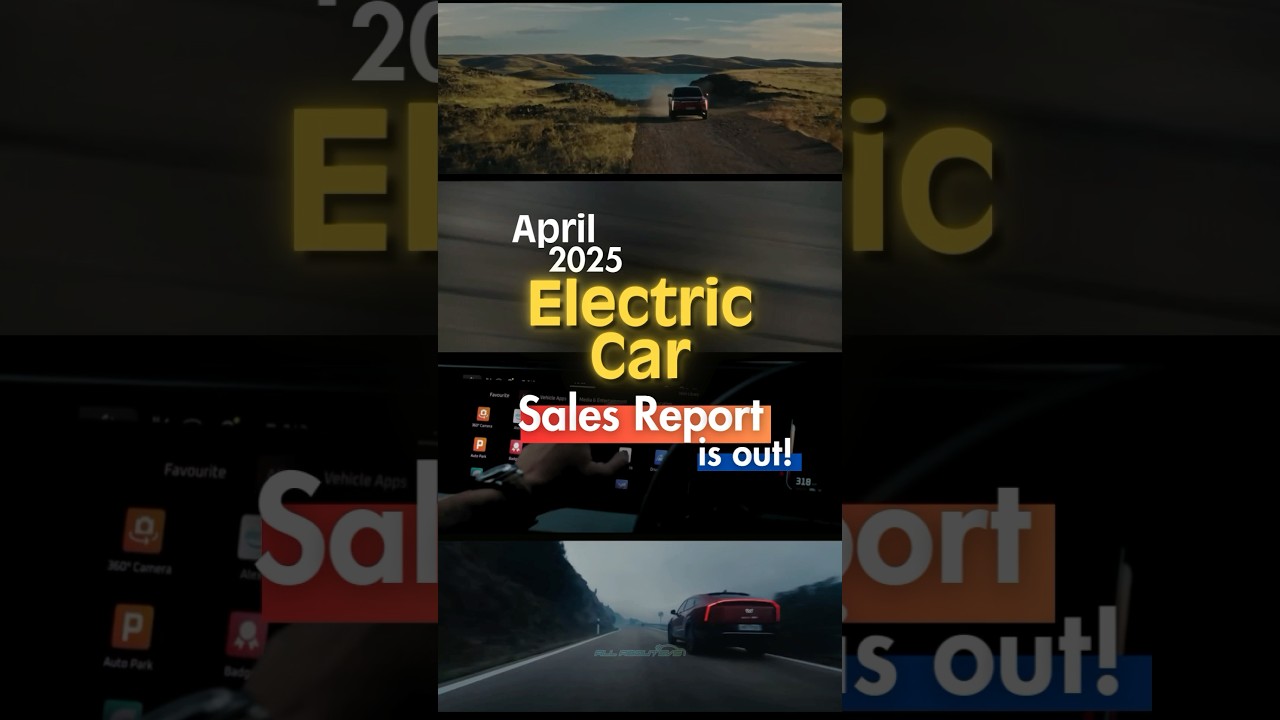 EV Car Sales Report April 2025 🔥 Tata, MG, Mahindra - Who Won? | EV Sales India