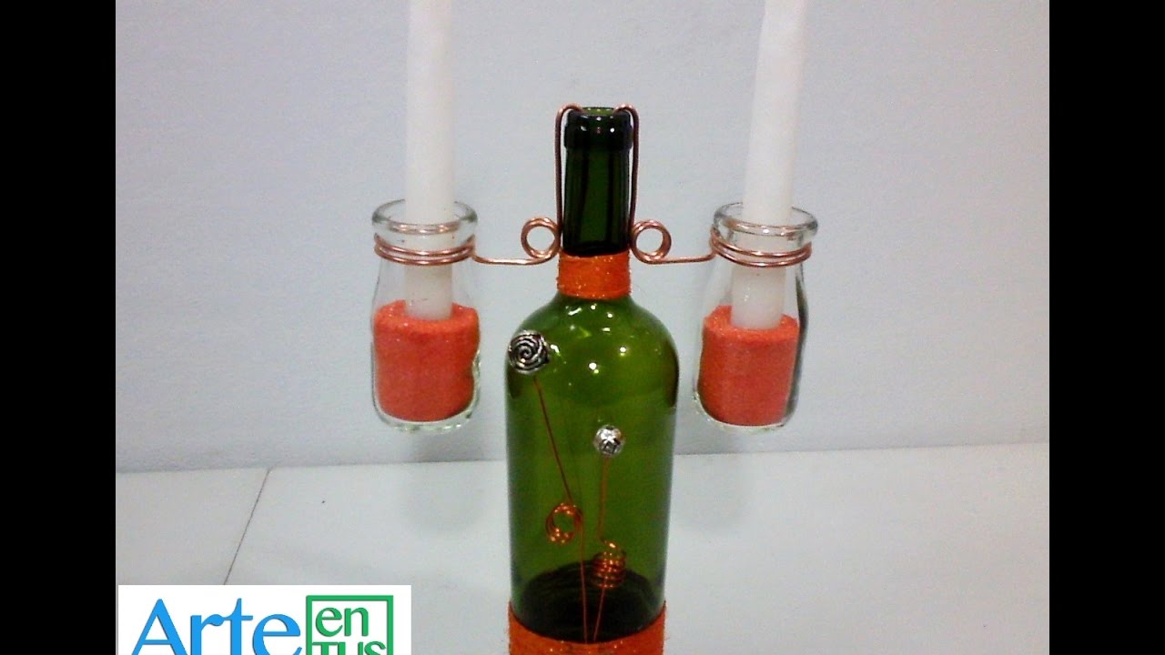 Como Decorar Botellas De Vidrio Con Velas Como Decorar Botellas De Vidrio Con Velas