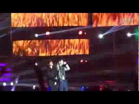 20130929 周杰伦- 稻香@四川阆中拼盤演唱