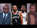 TNT crew reacts to Mavericks vs Nets Highlights