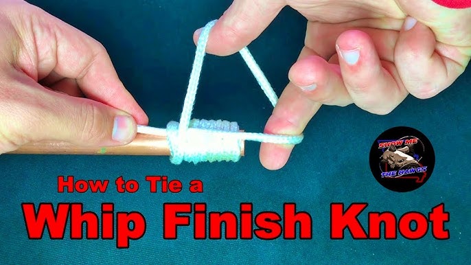 How to tie a Hand Whip Finish Knot 