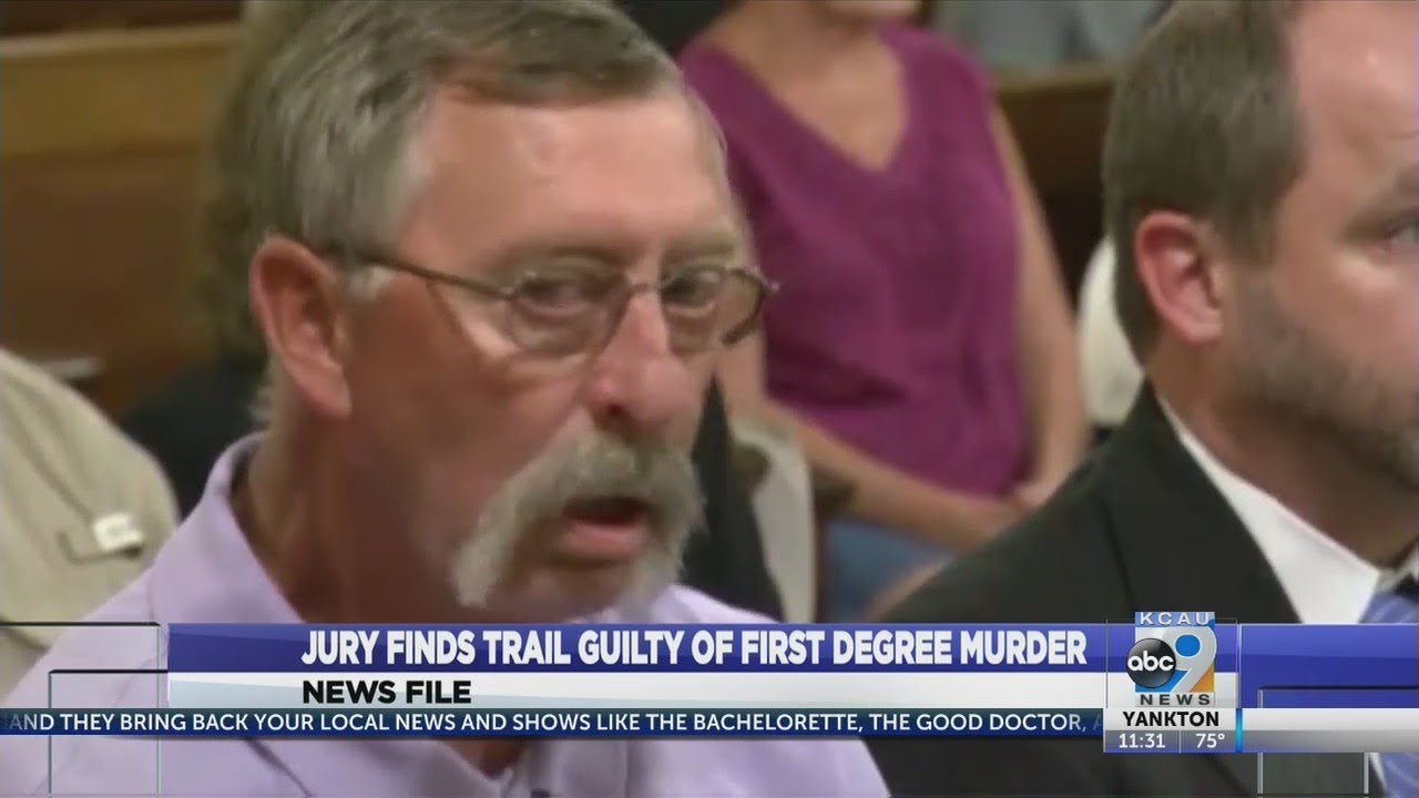 Jury Finds Trail Guilty Of First Degree Murder - YouTube