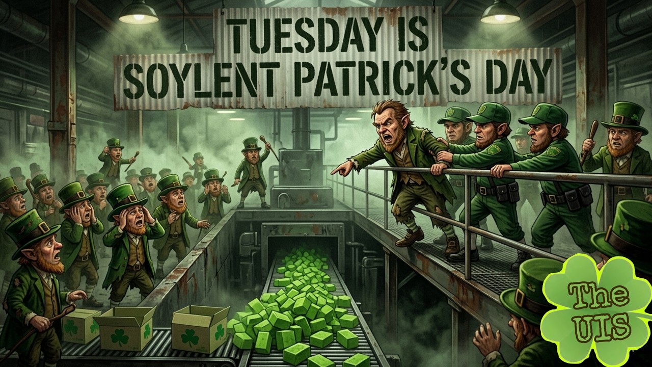 Tuesday is Soylent Patrick's  Day - It's Little People