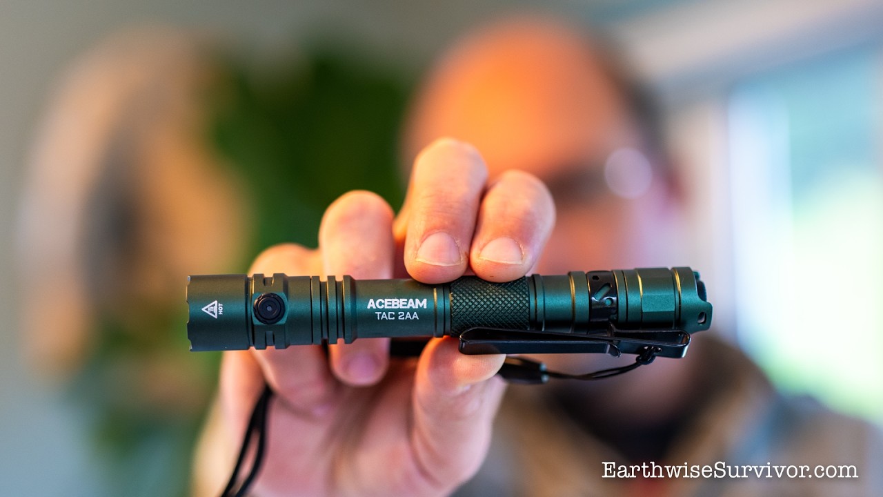 Acebeam TAC2AA Review: The Brightest AA Flashlight - YouTube Acebeam TAC2AA Review: The Brightest AA Flashlight - YouTube