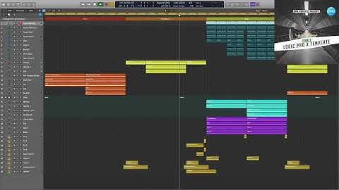 Logic Pro X Template Spaceship (Trance) #logicproxtemplate #logicprox #logicpro