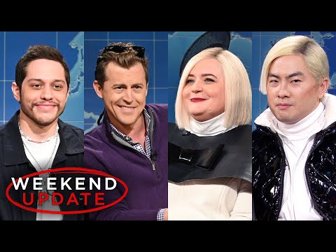 Weekend Update ft. Pete Davidson, Aidy Bryant, Bowen Yang and Alex Moffat - SNL