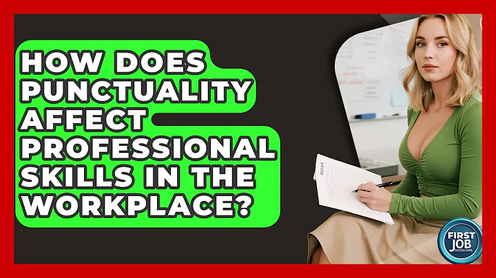 How Does Punctuality Affect Professional Skills In The Workplace? - First Job Success Guide