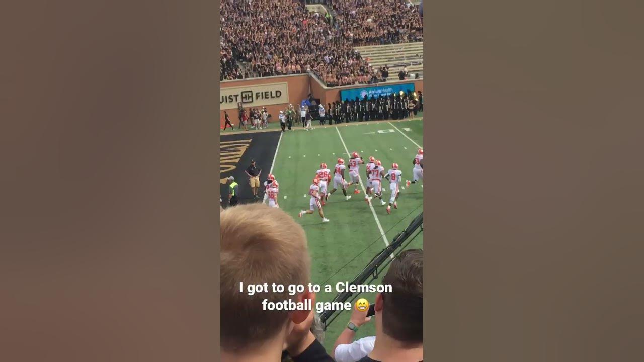 i-got-to-go-to-a-clemson-football-game-youtube