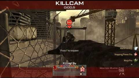 Most epic killcam ever!! MW2