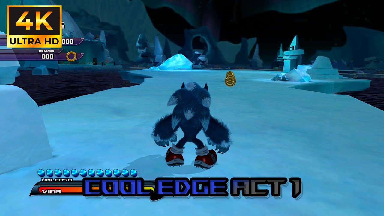 Sonic Unleashed 4k - Cool Edge Act 1 Night
