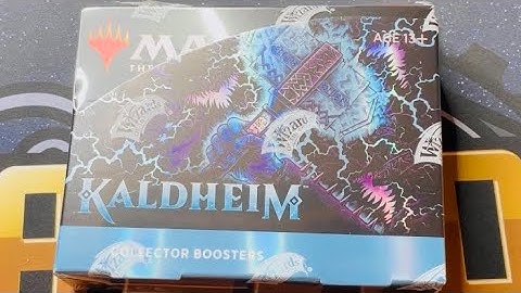 Kaldheim collector booster box battle!