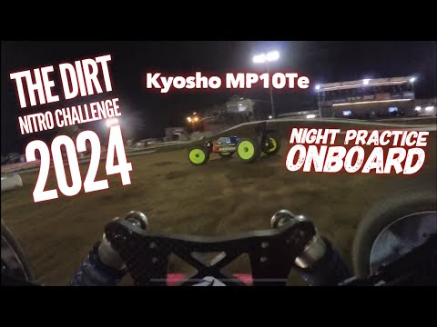 Onboard Etruggy Night Session Dirt Nitro Challenge 2024 Seeding Practice with Ryan Lutz