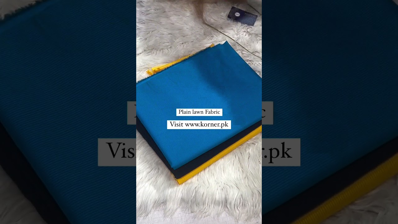 🌸Premium quality Doria plain  lawn fabric 2pc price 1900🌸For Order whats app 03146586557 