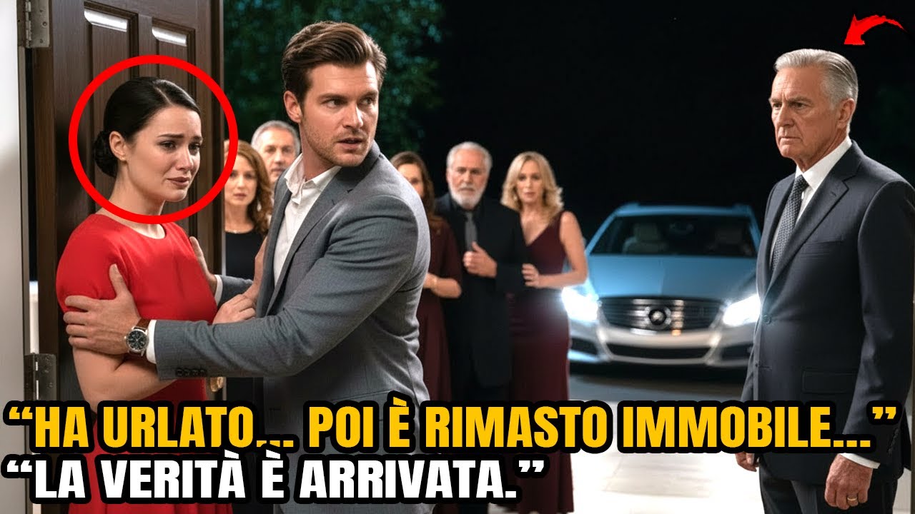 Ha cacciato sua moglie davanti agli invitati—finché un ricco anziano è arrivato e ha detto Lei è mia
