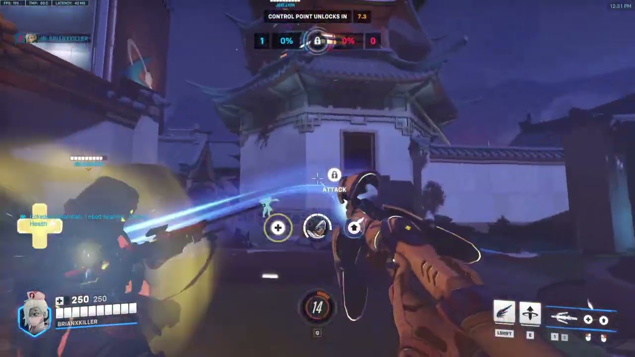 Season 10 Master 5 Mercy/Support Gameplay - Overwatch 2