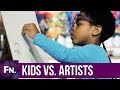 How Do Kids and Artists See While Drawing? | Eye Tracking