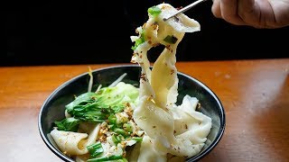 Chinese HAND MADE Noodles Recipe! RESTAURANT QUALITY!