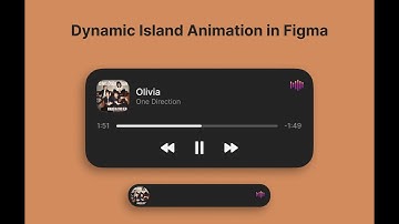 Dynamic Island Animation in Figma