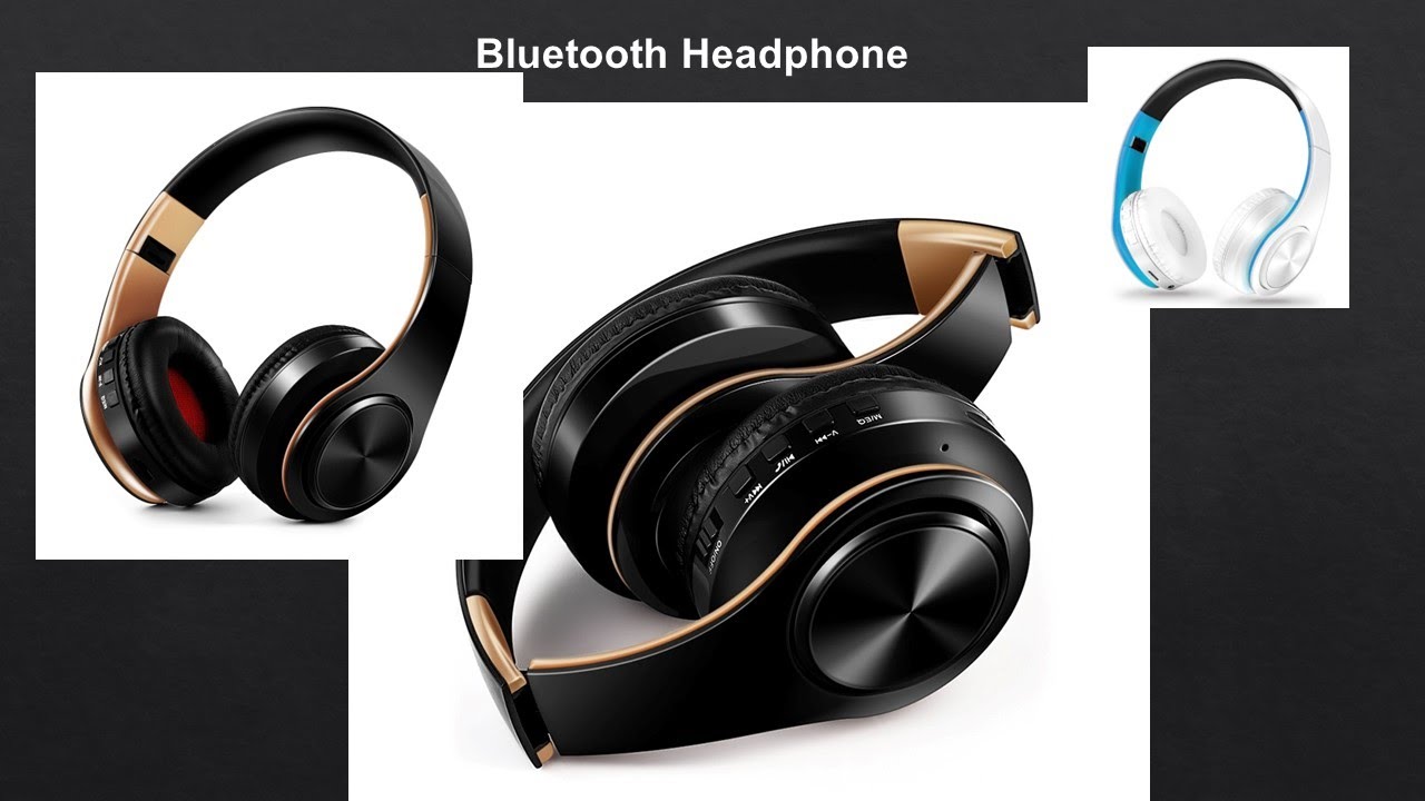HIFI stereo earphones bluetooth headphone music headset FM and support SD card with mic for mobile xiaomi iphone sumsamg tablet main image 1