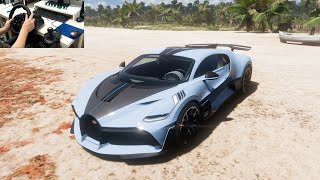 1500HP Bugatti Divo ｜Forza Horizon 5｜steering wheel gameplay｜Logitech G29