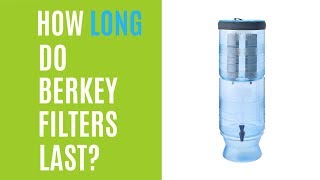 How Long Do Berkey Filters Last?