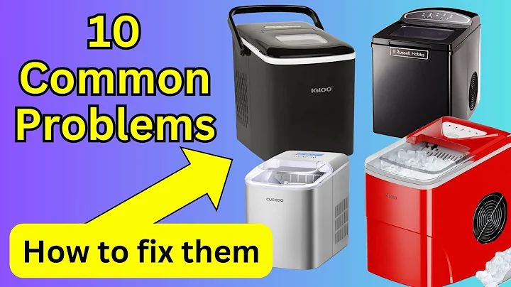 What's wrong with my countertop portable ice maker (10 Common Problems and how to fix them)