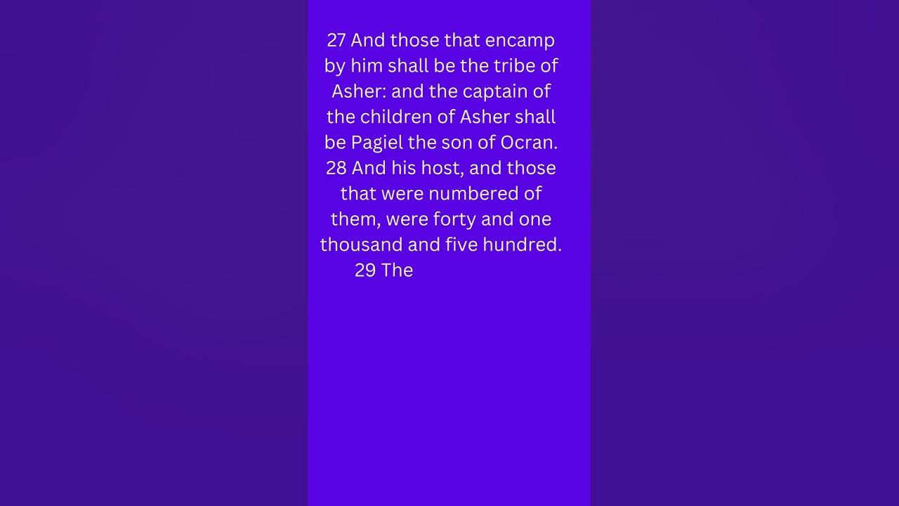The Book Of NUMBERS Chapter 2 Verse 27 29 shorts YouTube the-book-of-numbers-chapter-2-verse-27-29-shorts-youtube