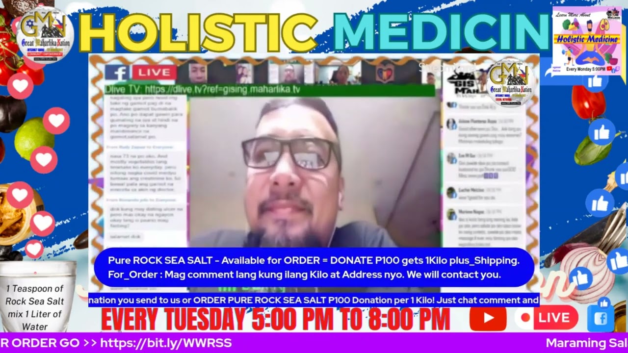 Effect of Intermittent Fasting / Water with Rock Sea Salt on High Blood