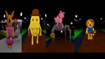 Roblox  Insane Charcters Mr P is In there  Piggy Custom Characters Showcase