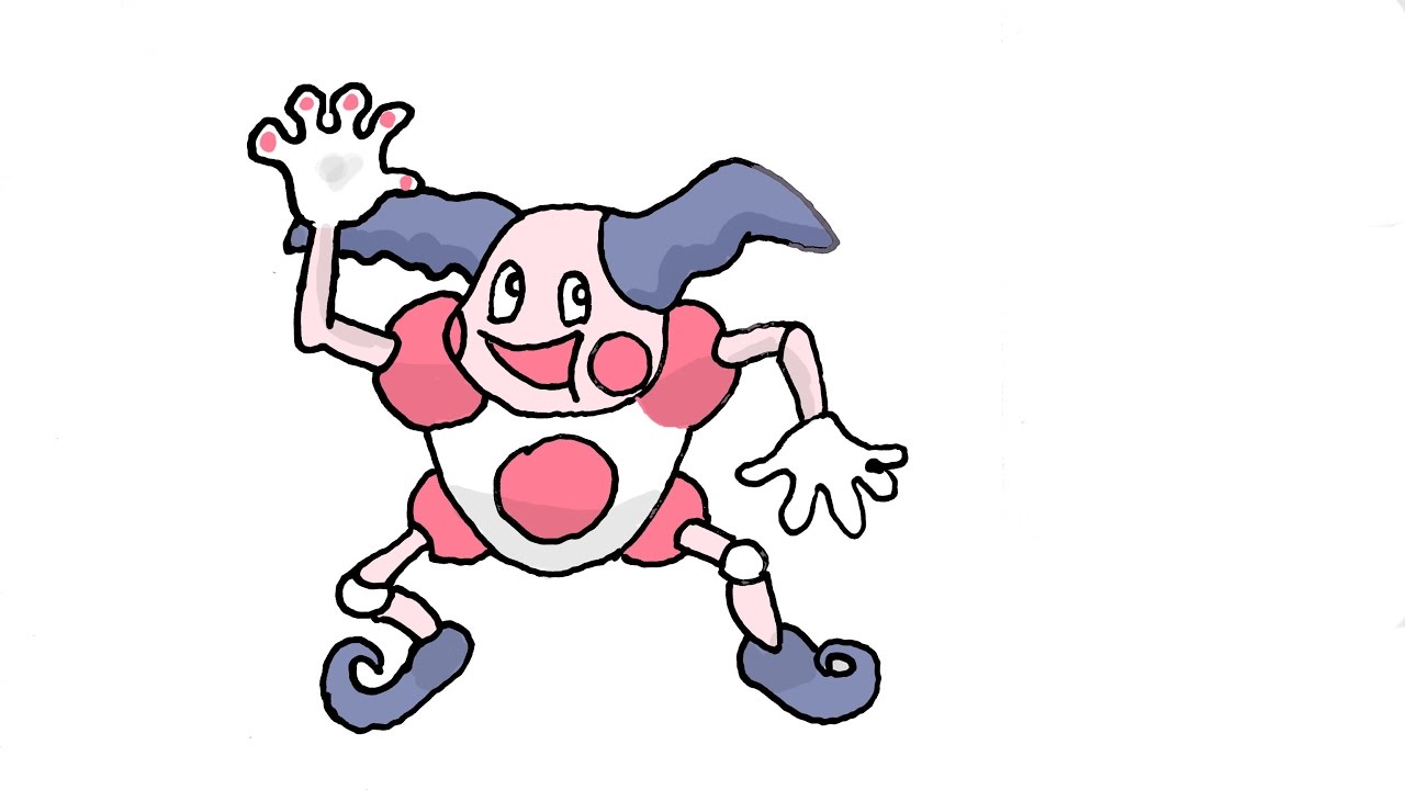 how to draw mr mime