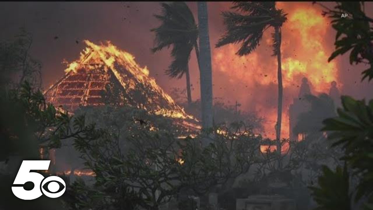 Wildfires devastating island of Maui