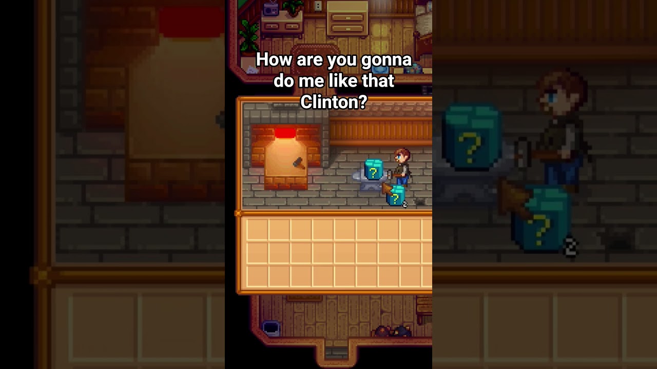 some would call this luck but I call it mockery on Clint's part.