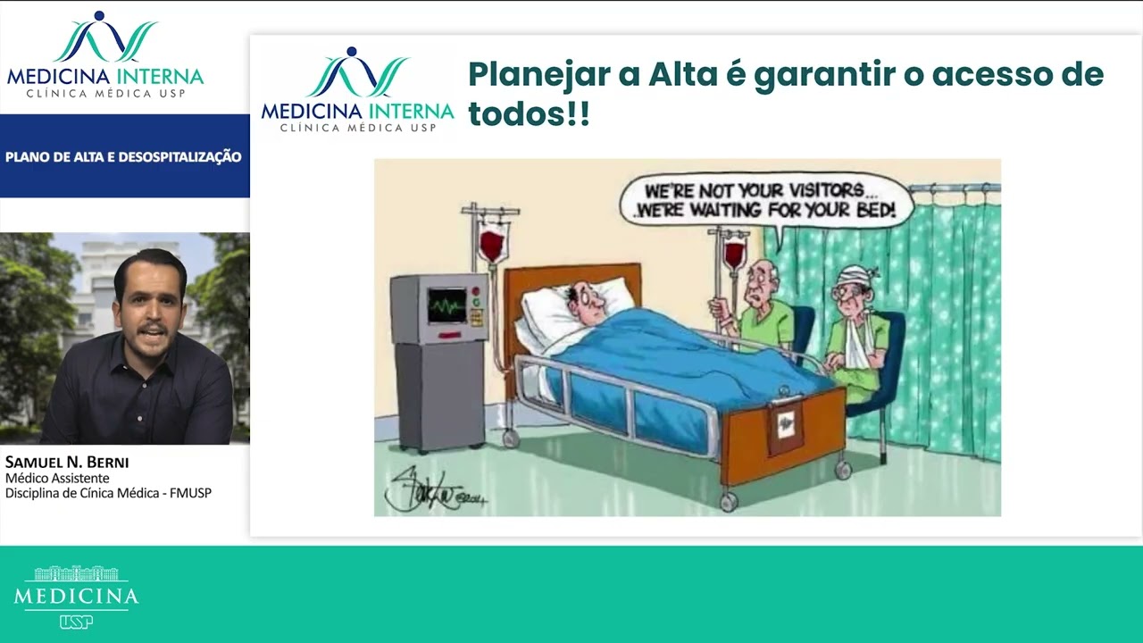 Plano de alta e desospitalização