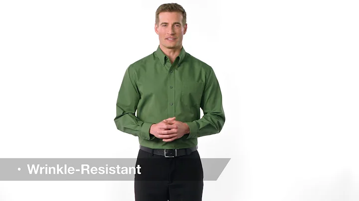 Port Authority® Crosshatch Easy Care Shirt S640