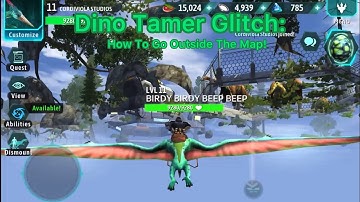 Dino Tamer Glitch: How To Go Outside The Map!