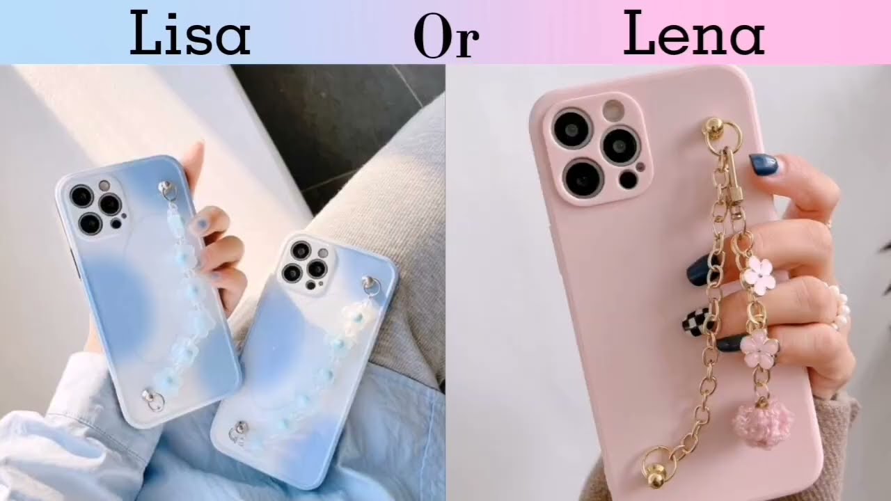 LISA OR LENA 🌷✨┆BLUE VS PINK EDITION 💙💗┆@darshinyy_15