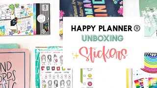 Happy Planner®️ UNBOXING- Stickers!!! (Part 1)