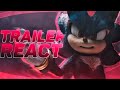 (ABSOLUTE CINEMA!!!) REAGINDO AO TRAILER 2 DO SONIC 3 O FILME