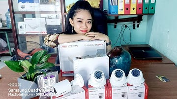 LẮP ĐẶT TRỌN BỘ 4 CAMERA FULL HD ANALOG HIK VISION 2.0M GIÁ BAO NHIÊU ? - MAXSOLUTION