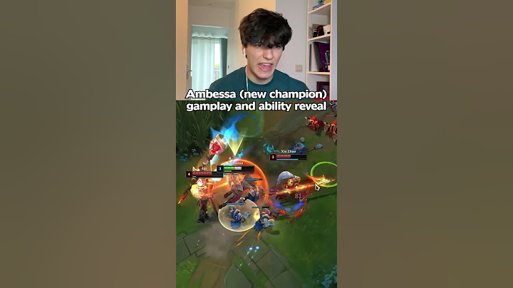 Ambessa (new champion) ability reveal!