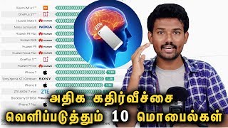 அதிக கதிர்வீச்சை வெளிப்படுத்தும் 10 மொபைல்கள்! | Top 10 Radiation Mobiles 2019 | Tech Boss